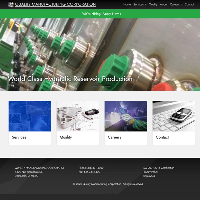 Qaulity Manufacturing Corporation